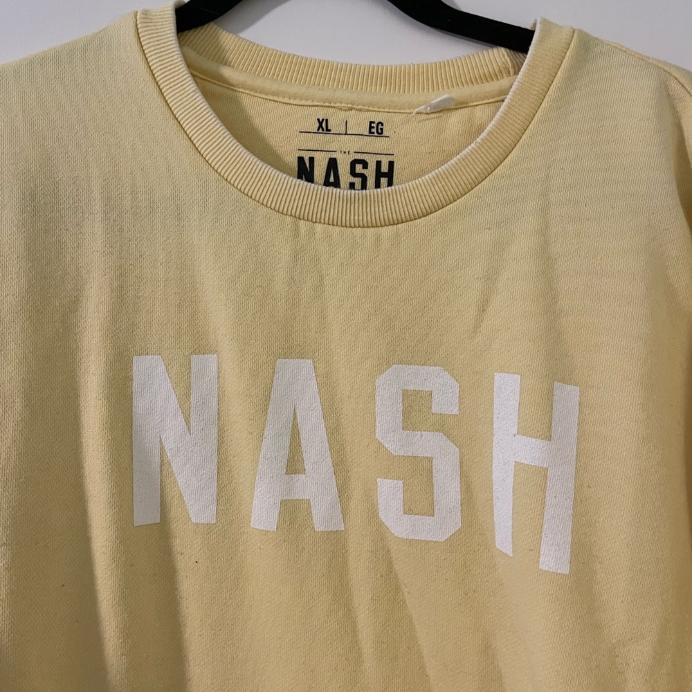 The NASH Collective yellow sweatshirt!